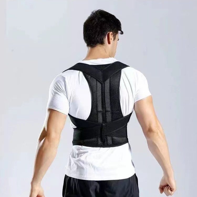 Sitting Orthosis Orthosis Belt Keel Support Back Fixed Orthosis Belt Open Shoulder Anti-Kyphosis Orthosis Correction Belt - Image 3